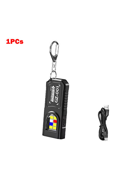 Choice مصباح يدوي صغير قابل لإعادة الشحن متعدد الوظائف مع مغناطيس، يُعلق على ...