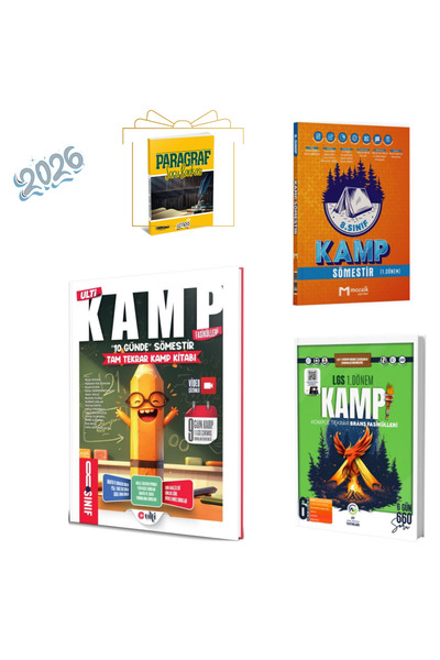 Mozaik Yayınları Mozaik Ulti Yayınları 8. Sınıf LGS Kamp Sömestır 1. Dönem ve...