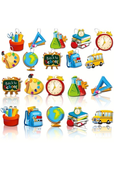 Choice Hanging Decor 20Pcs Back to School Ornament Back to School Party Hangi...