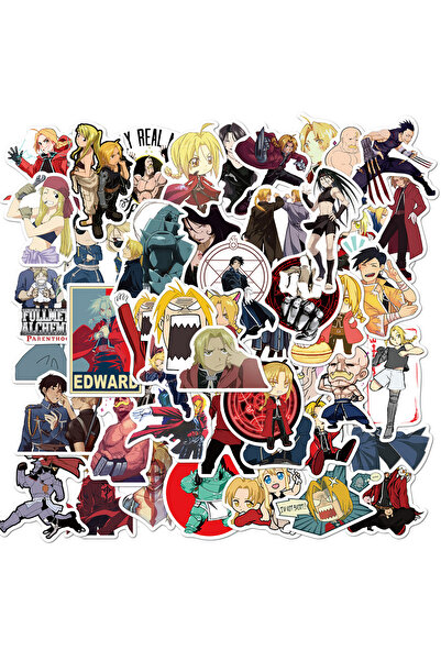 choice2 ملصقات أنمي فول ميتال ألكيميست من بانداي، ١٠ قطع أو ١٠/٣٠/٥٠ قطعة، يم...
