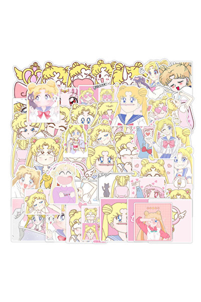 Choice1 بانداي 50 قطعة (10/30/50 قطعة) ملصقات أنمي سيلور مون اللطيفة، ملصقات ...