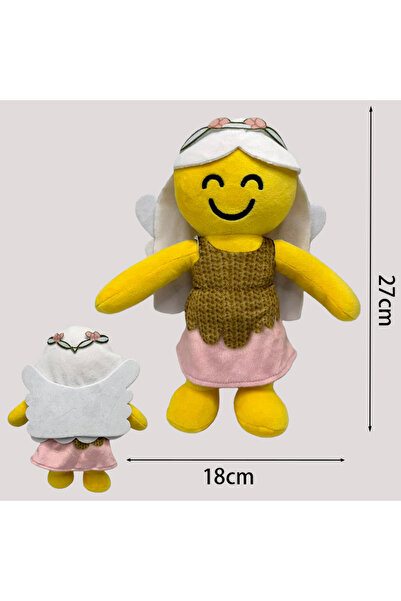 Miniso 5 New 99 Nights In The Forest Plush Game Brown Haired Man Black Cothed...