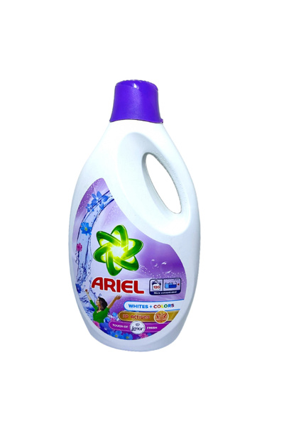Ariel Detergent 3D Actives Whites+Color + Lenor Liquid Detergent 120 washes, ...