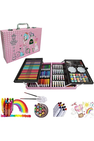 Generics SWIFT 145-Piece Art Set with Portable Box - Professional Drawing Kit...