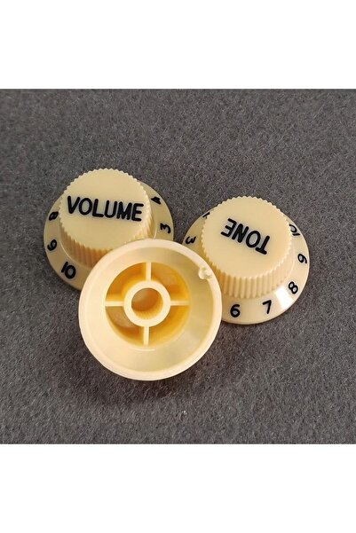 Choice1 مجموعة من 3 مقابض تحكم في مستوى الصوت والنغمة للجيتار الكهربائي FLEOR...