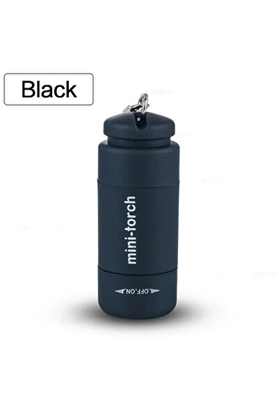 Choice black Pocket Keychain Flashlight Waterproof Outdoor Hiking Camping Min...