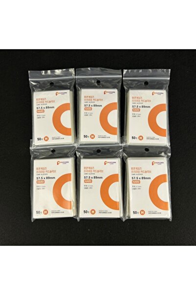 Choice 300pcs-57.5x89mm 50Pcs Korea Card Sleeves HD Clear Kpop Idol Card Prot...