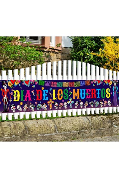 Choice Dead Fence Banner Day of The Dead Fence Banner Dia De Los Muertos Suga...