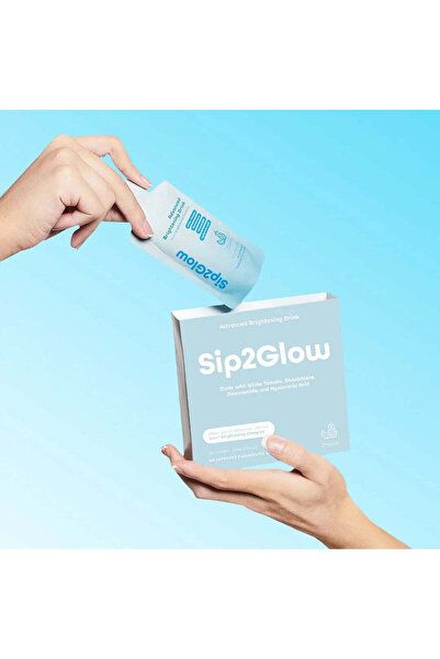sip2glow مشروب سيب تو جلو المتطور لتفتيح البشرة