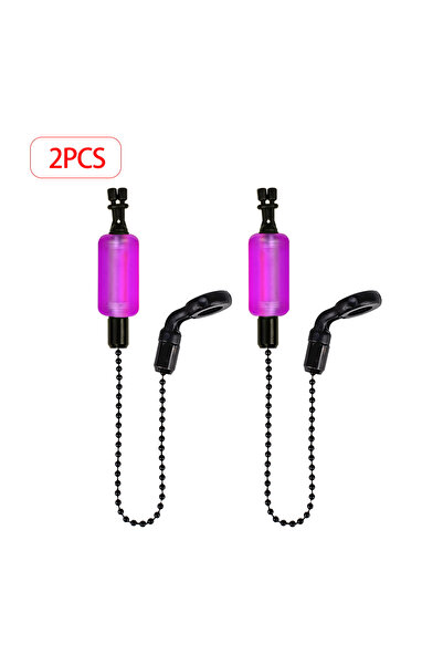 Choice5 هيريسي، طقم صيد سمك من قطعتين، لون بنفسجي، مزود بخاصية الكشف الحساس ع...