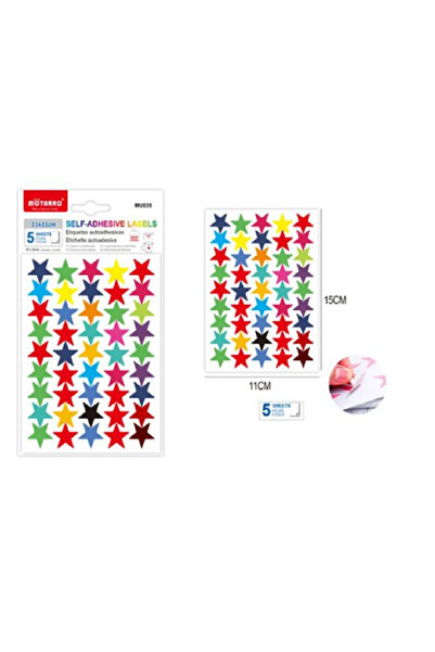 MOTARRO ملصقات ذاتية اللصق MU035 - ورقة ملصقات قابلة للإزالة ومقاومة للماء لت...