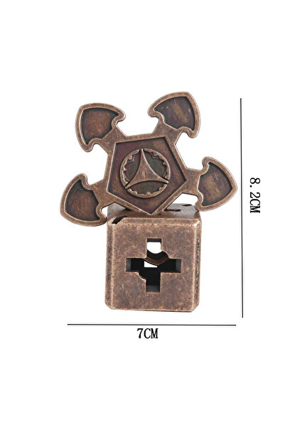 Choice Chi Puzzle Magic Metal Brain Teaser Puzzles Educational Toys for Kids ...