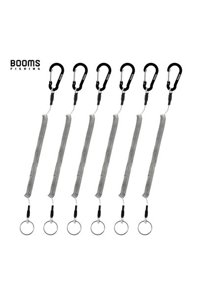 Choice النمط 1، اللون أسود، أذرع صيد، 6 قطع، حبل مرن بطول 1.5 متر، سلك زنبركي...