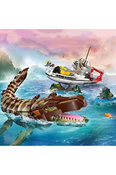 Choice No Box 858PCS 2 Minifigures World Park Dinosaur Series Building Blocks...