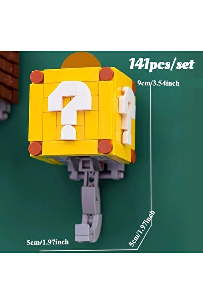Choice مجموعة ميداليات مفاتيح على شكل مكعبات بناء عملات معدنية، 141 قطعة - لع...