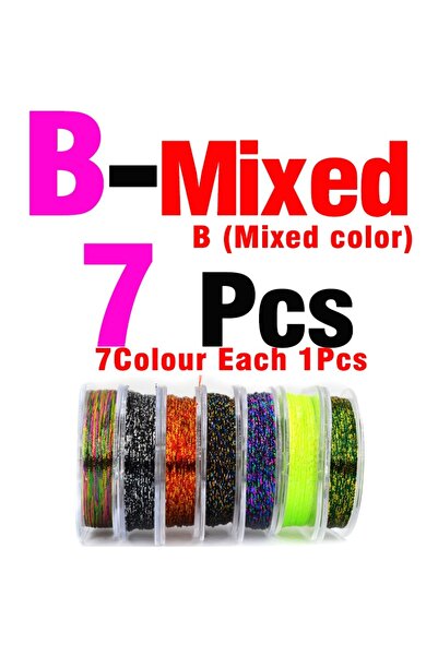 Choice مجموعة خيوط لفّ قضبان الصيد من MULTI MNFT، 7 قطع، تتضمن حلقات توجيه خي...