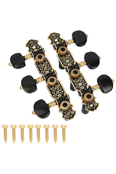 Choice WHITE Guitar Tuning Pegs Acoustic Guitar 1:18 Tuners Tuning Keys Pegs ...