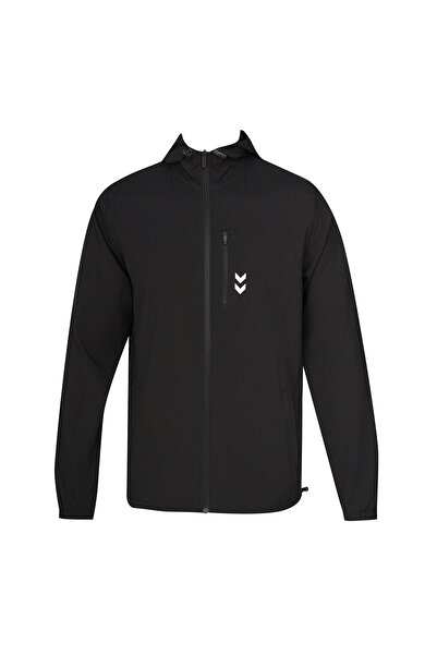 hummel Trenz Men's Black Mock Neck Jacket