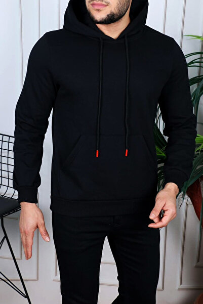 nisaNCa Trend Clothing Basic Unisex Kangaroo Pocket Hooded Sweatshirt Hoodie ...