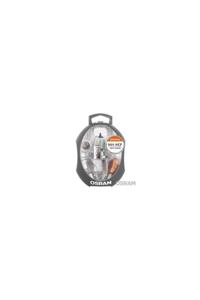 ams-OSRAM Set Becuri Auto De Rezerva 12V H1H7 Osram