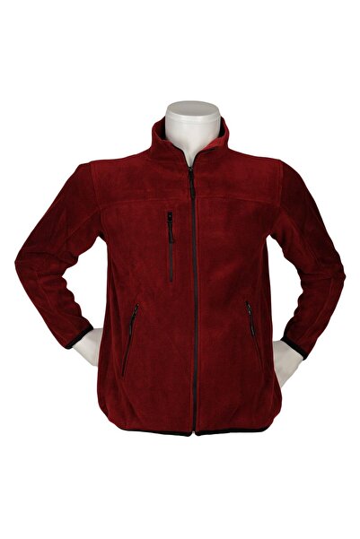 PERSONELİTY BORDO 3FERMUARLI POLAR HIRKA