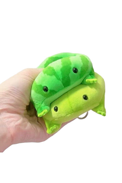 Choice ضفدعان كرتونيان من الأنمي، لعبة ضفدع أخضر قطيفة من القطن البولي بروبيل...