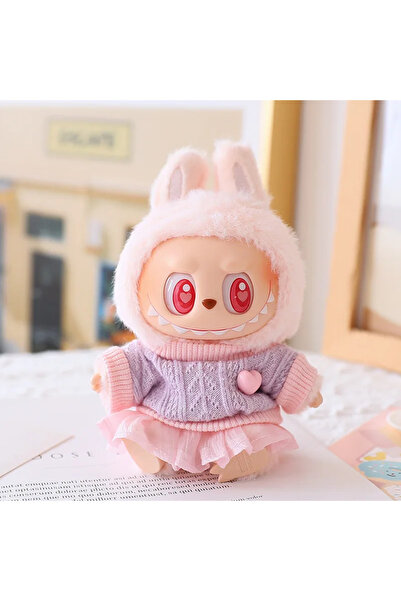 Choice فستان وردي بدون دمية، ملابس دمية روبا لابوبو، إكسسوارات ملابس، سترة، خ...