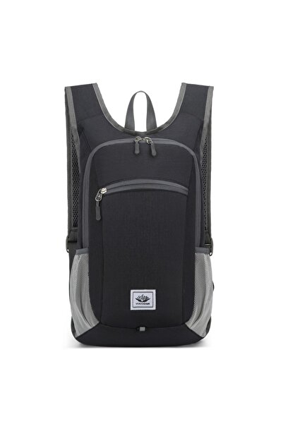 Choice حقائب قماش أكسفورد سوداء قابلة للطي، حقائب رياضية خارجية، حقائب ظهر خف...