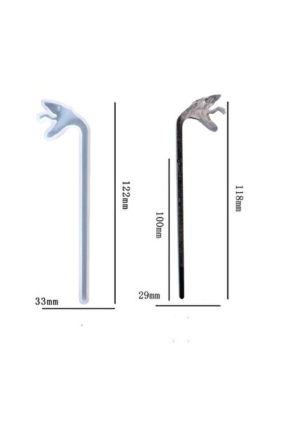 Choice 03 قوالب صب راتنجية متعددة الأنماط لصنع دبابيس شعر على شكل مصاصة، إكسس...