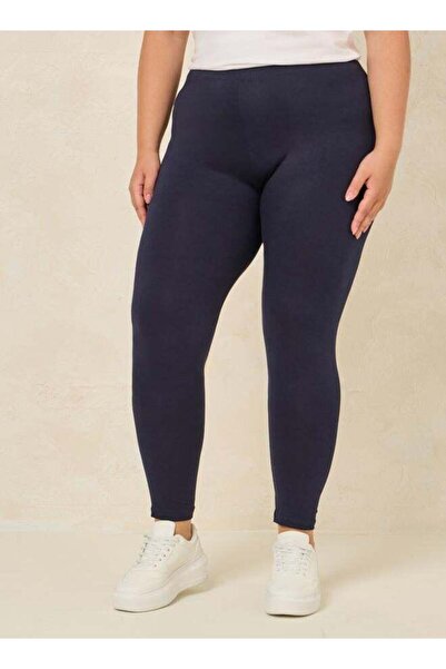 Stylish Basic Leggings with Elastic Waist