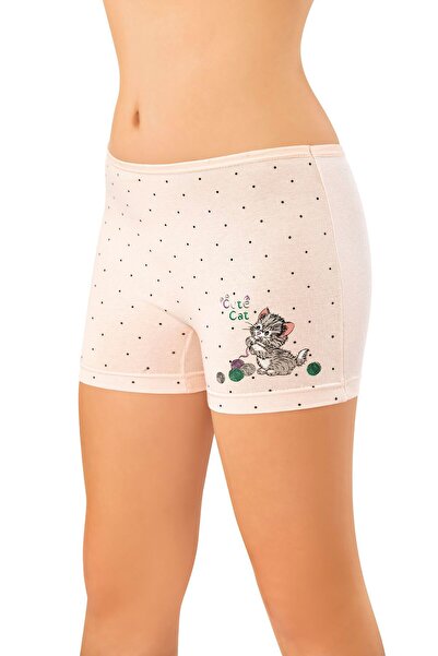 Arseno Κοριτσίστικα σορτς από χτενισμένο βαμβάκι με στάμπα, διάφορα χρώματα κ...