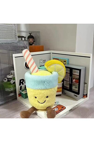 Choice حقائب معلقة جميلة جديدة بنكهة الليمون، وألعاب قطيفة لطيفة، وسلاسل مفات...