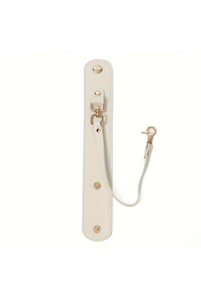 Choice مشبك قبعة سفر أبيض من الجلد، مشبك قبعة جولف بسيط، مشبك قبعة بيسبول، حز...