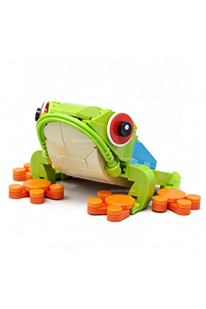 Choice مجسم ضفدع الشجر MOC-240037، 209 قطعة، مكعبات بناء، سلسلة حيوانات، إبدا...