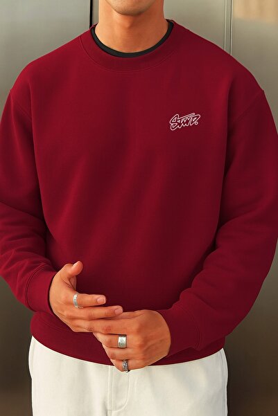 Flaubert Men's Printed Sweatshirt Ui 3-Ply Quality Fabric Oversize Cut