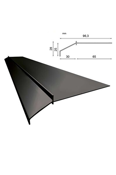 Renoplast CORNER PROFILE FOR TERRACE AND BALCONY K10 Graphite RAL 7024