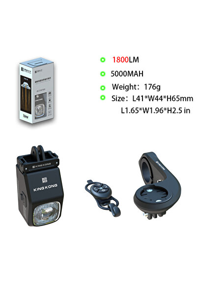 Choice مصباح دراجة LED من نوع RS7-F80 كينج كونج RS7، بسعة 5000-8000 مللي أمبي...