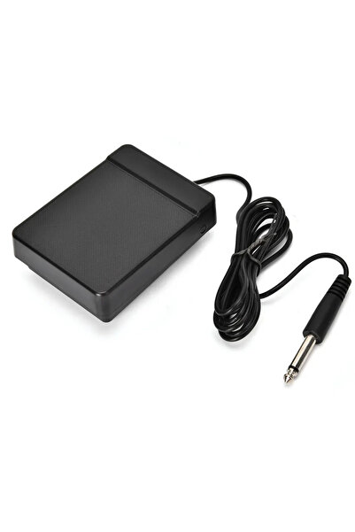 Choice قطعة واحدة من دواسة قدم واحدة للتحكم في استدامة الصوت بطول 6.35 بوصة ل...