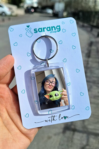 SARANG Şeffaf Anahtarlık - Yoda Zoktay Manifest