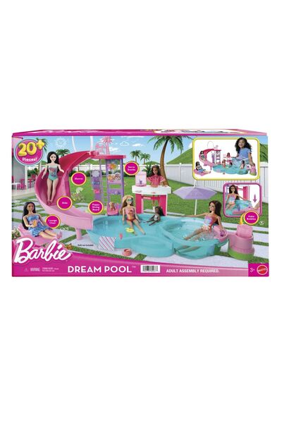 Barbie - Dreamtopia SET DE JOACA PISCINA DE VIS CU ACCESORII