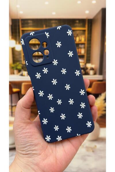 Vip Case Xiaomi Redmi Note 12 4g Compatible Mini Daisy Patterned Silicone Sho...