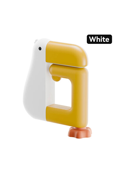 Choice GG--WHITE Portable Office Supplies Thinking Duck Hook Hanging Decor Ta...