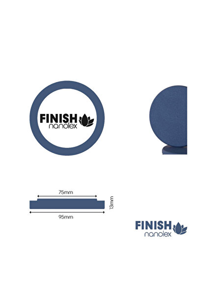 Nanolex Car Care Burete Polish Fin Nanolex Polishing Pad Finish, 95x13x75 mm ...