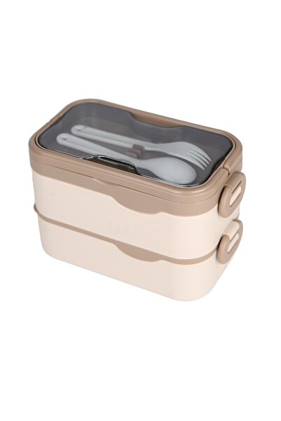 Noki Double Layer 1350 ml Lunch Box Stainless Steel Leakproof Food Container ...