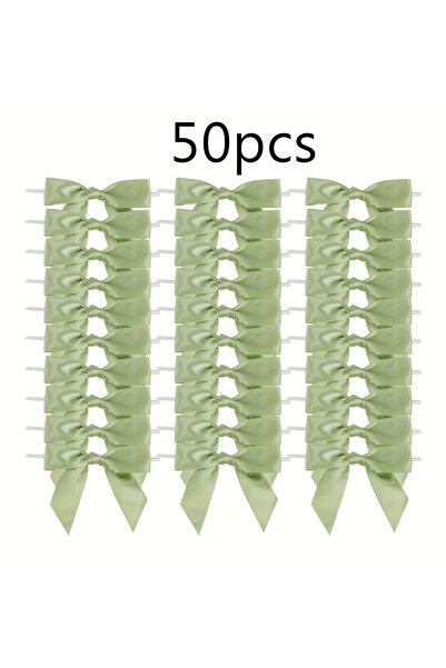 Choice one size fits all light green 50 Pieces Sage Green Ribbon Fried Dough ...