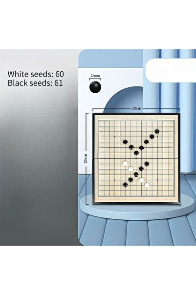 Choice Small Go Game Set Magnetic Folding Board Game Portable Traditional Chi...