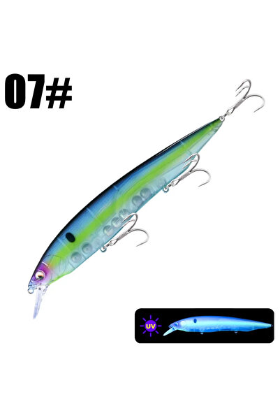 Choice 160 مم 32 جم 07 جرين سبايدر 160 مم 32 جم طعم صيد سمكة جيرك مينو صناعي ...