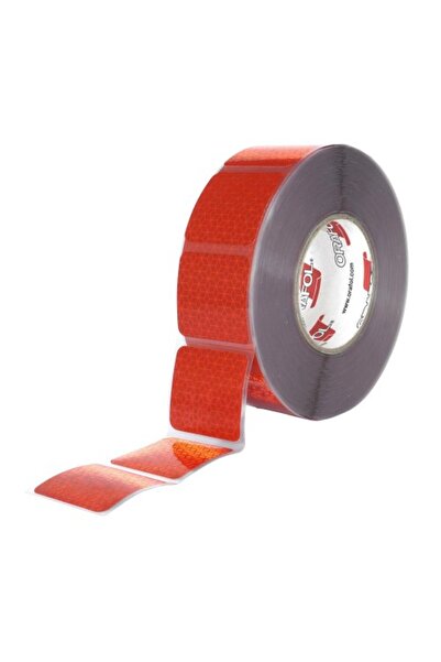 Mega Drive Banda Reflectorizanta Segmentata Reflexite Orafol Rosu 50Mmx50M Ec...