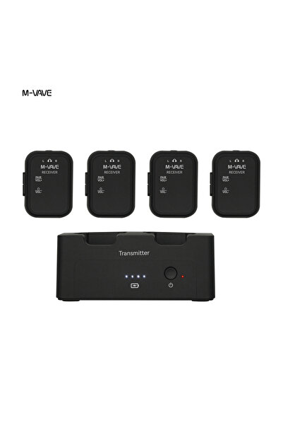 Choice M-VAVE WP-12 2.4G Wireless Earphone Monitor System Rechargeable Transm...