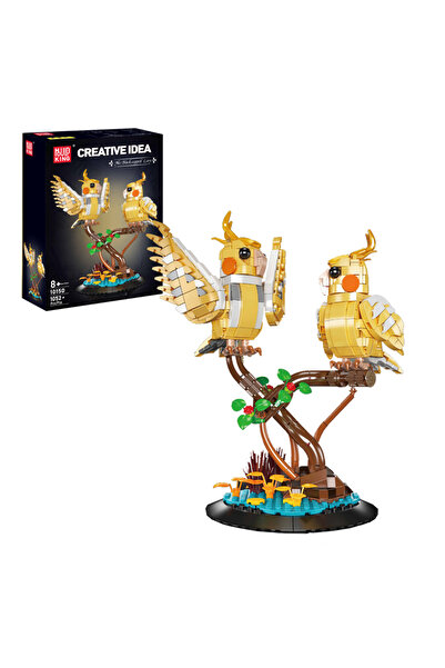 Choice with box Creative Expert MOC MouldKing 10150 Black Capped Lory Birds P...